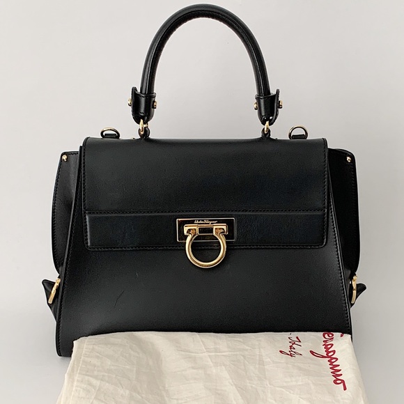 SOLD Salvatore Ferragamo Sofia Handbag - Picture 1 of 10